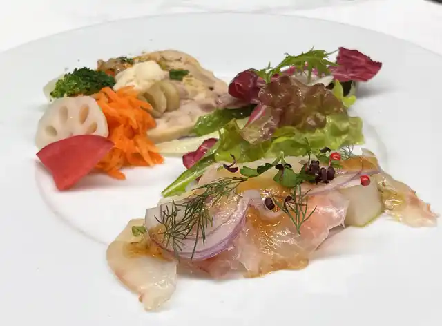 前菜2種の盛り合わせ