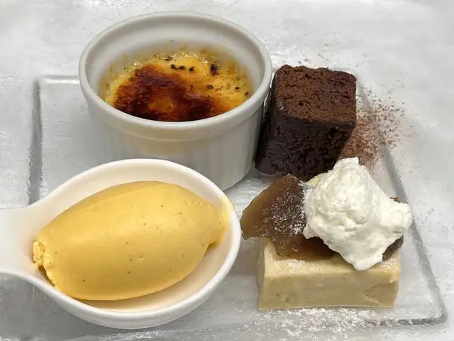 本日のデザート盛り合わせ